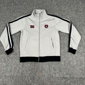 Airwalk Men's Track Jacket Size S Gray Full Zipper High Neck